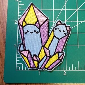 2/$10 Cute Crystal Cat Patch